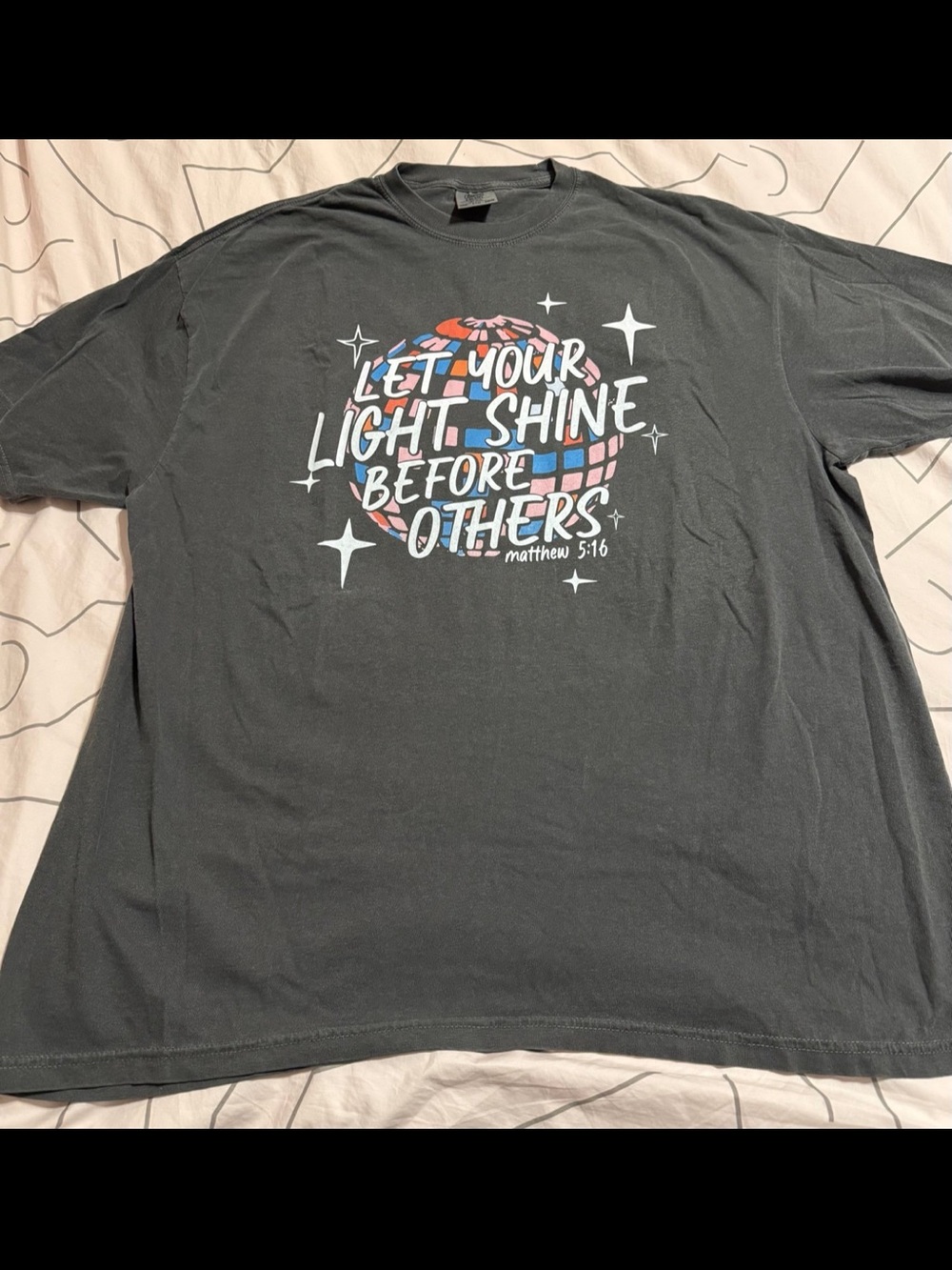 Christian graphic T-shirt-Comfort Colors